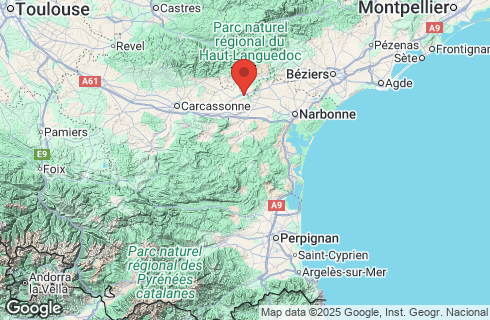 Mediterranean villa in Tourouzelle (11200 - Aude)